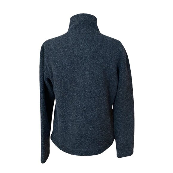 Nau Randygoat Wool Blend Full Zip Jacket Charcoal Gray Shearling Gorpcore Ski-L - Picture 8 of 14